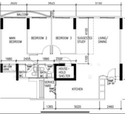 Blk 310C Waterway Terraces II (Punggol), HDB 5 Rooms #517037201